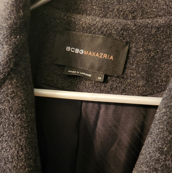 BCBG wool blend warm classic coat NWOT - Picture 4 of 4